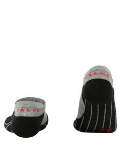 Rückansicht von Falke Laufsocken Herren light grey (3403)