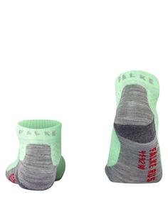 Rückansicht von Falke RU5 Race Short Laufsocken Damen after eight (7134)