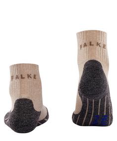 Rückansicht von Falke TK2 Explore Cool Short Laufsocken Damen nature mel (4100)