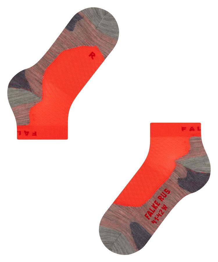 Falke Falke RU5 Race Short Socken Damen - neon red - 3 | SportScheck