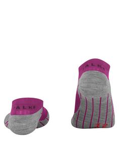 Rückansicht von Falke Füßlinge Laufsocken Damen radiant orchid (8692)