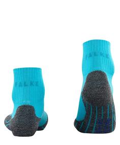 Rückansicht von Falke Kurzsocken Laufsocken Damen peacock blue (6536)