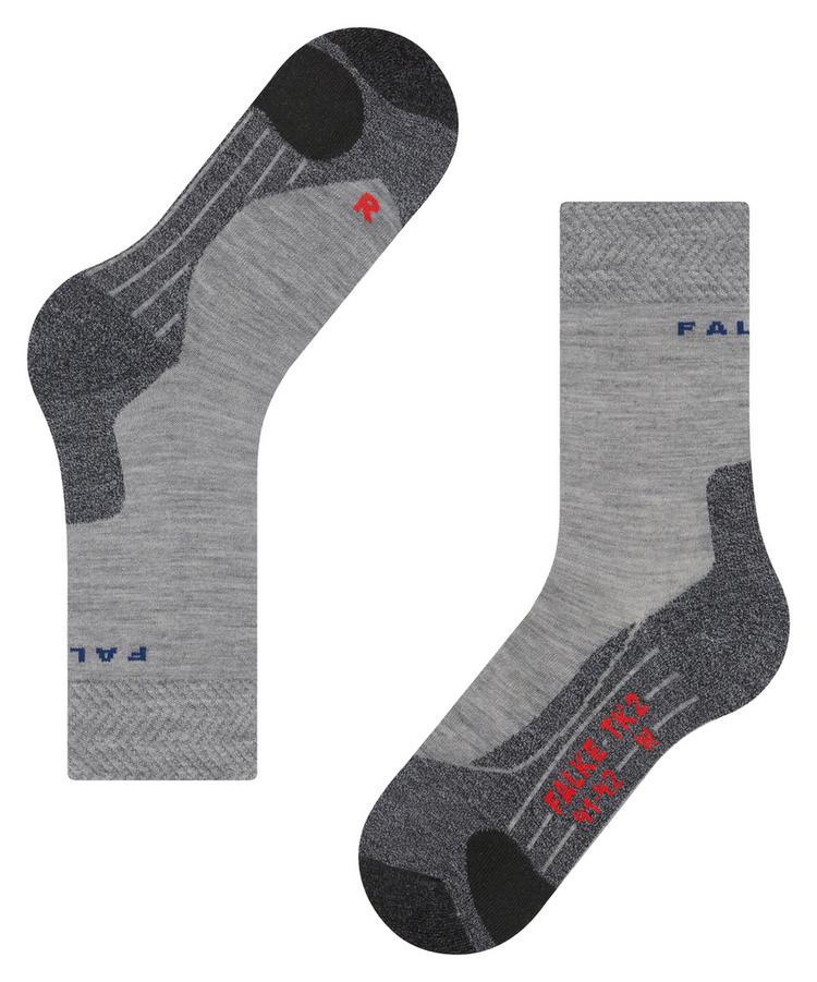 Falke Falke TK2 Explore Melange Socken Damen - m.grey mel (3530) - 3 | SportScheck