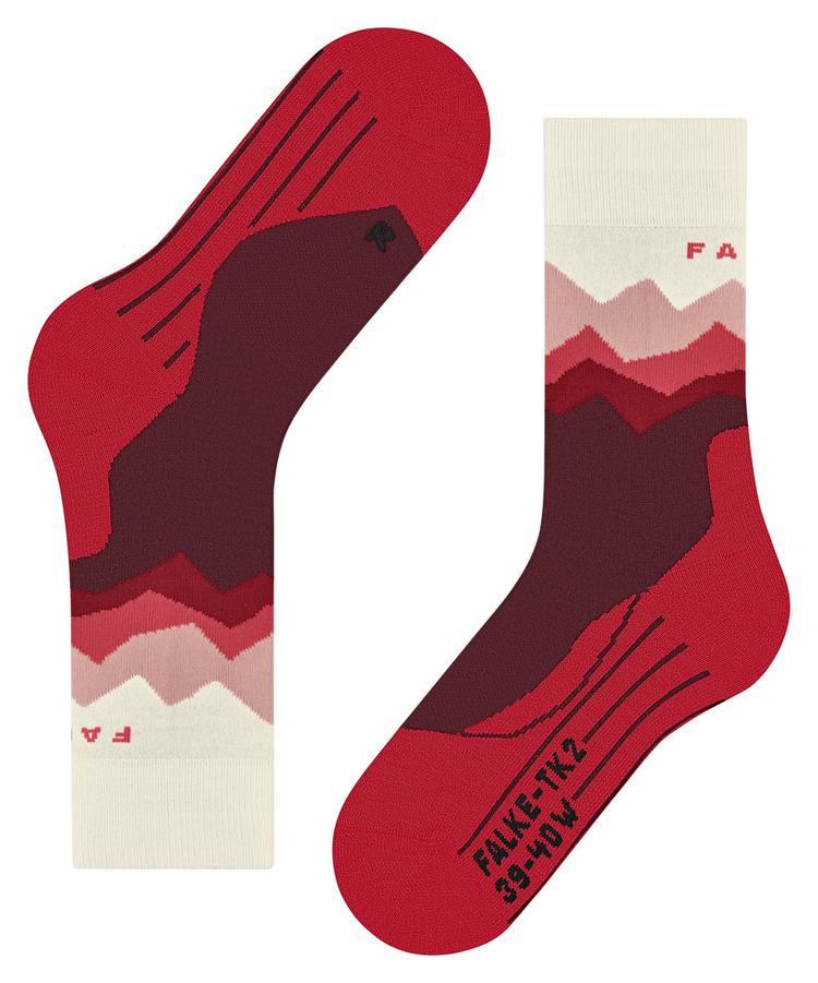 Falke Falke TK2 Explore Socken Damen - merlot - 3 | SportScheck
