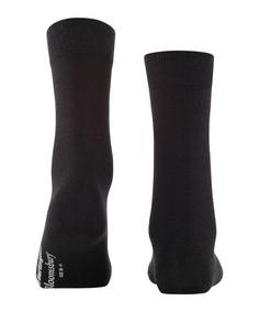 Rückansicht von Burlington Merino Socken Freizeitsocken Damen black (3000)