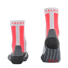 Rückansicht von Falke Socken Laufsocken Damen white-neon red (2028)