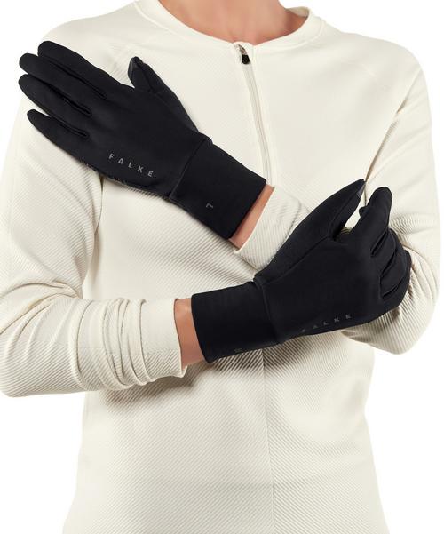 Rückansicht von Falke Handschuhe Fitnesshandschuhe black (3000)