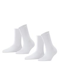 Falke Happy  2-Pack Socks Socken Damen - white (2000)