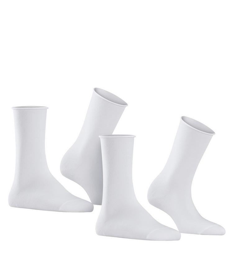 Falke Falke Happy  2-Pack Socks Socken Damen - white (2000) - 0 | SportScheck