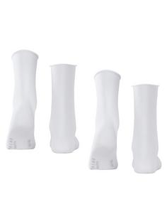 Rückansicht von Falke Happy  2-Pack Socks Freizeitsocken Damen white (2000)