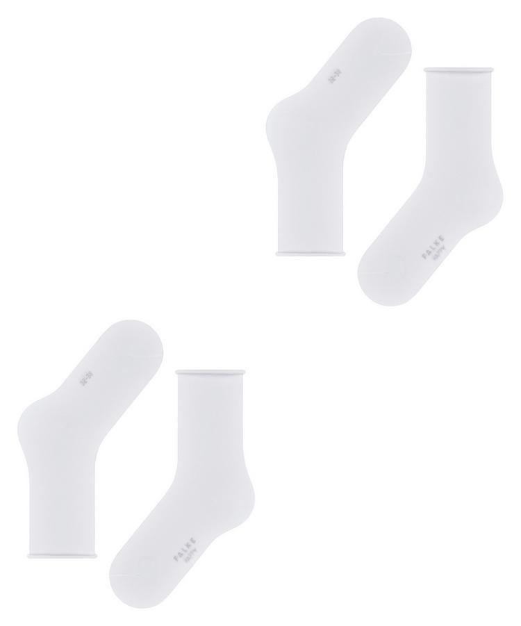 Falke Falke Happy  2-Pack Socks Socken Damen - white (2000) - 2 | SportScheck