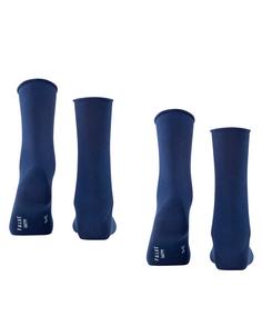 Rückansicht von Falke Happy  2-Pack Socks Freizeitsocken Damen royal blue (6000)