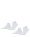Falke Happy  2-Pack Sneaker Socken Damen - white (2000)