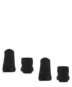 Rückansicht von Falke Freizeitsocken Damen black (3000)