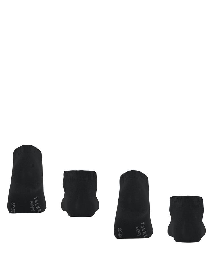 Falke Falke Happy  2-Pack Sneaker Socken Damen - black (3000) - 0 | SportScheck