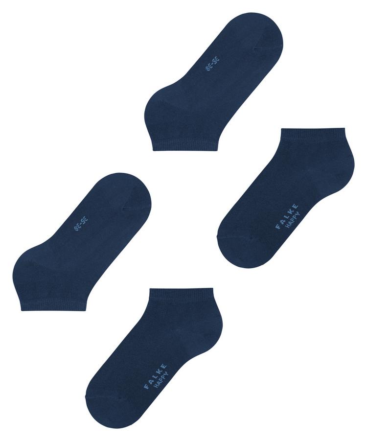 Falke Falke Happy  2-Pack Sneaker Socken Damen - royal blue (6000) - 2 | SportScheck