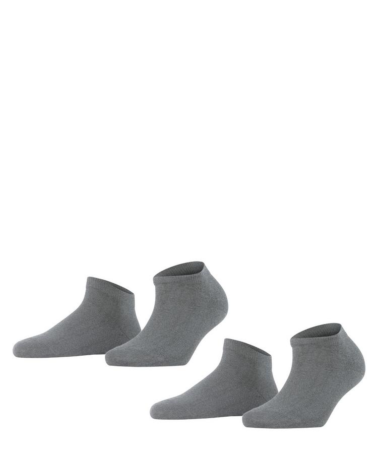 Falke Falke Happy  2-Pack Sneaker Socken Damen - light greymel. (3390) - 0 | SportScheck