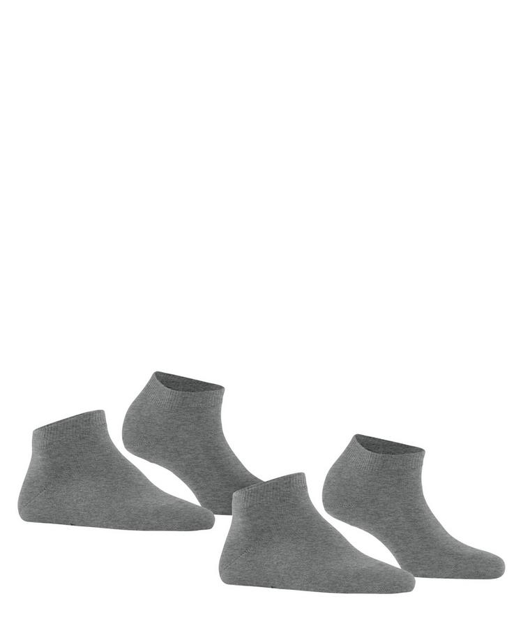 Falke Falke Happy  2-Pack Sneaker Socken Damen - light greymel. (3390) - 0 | SportScheck