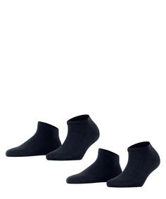 Falke Happy  2-Pack Sneaker Freizeitsocken Damen dark navy (6375)