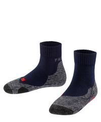 Falke TK2 Kids short Socken Kinder - marine (6120)