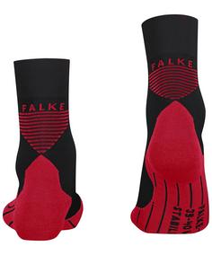 Rückansicht von Falke Stabilizing Cool Freizeitsocken Damen black (3008)