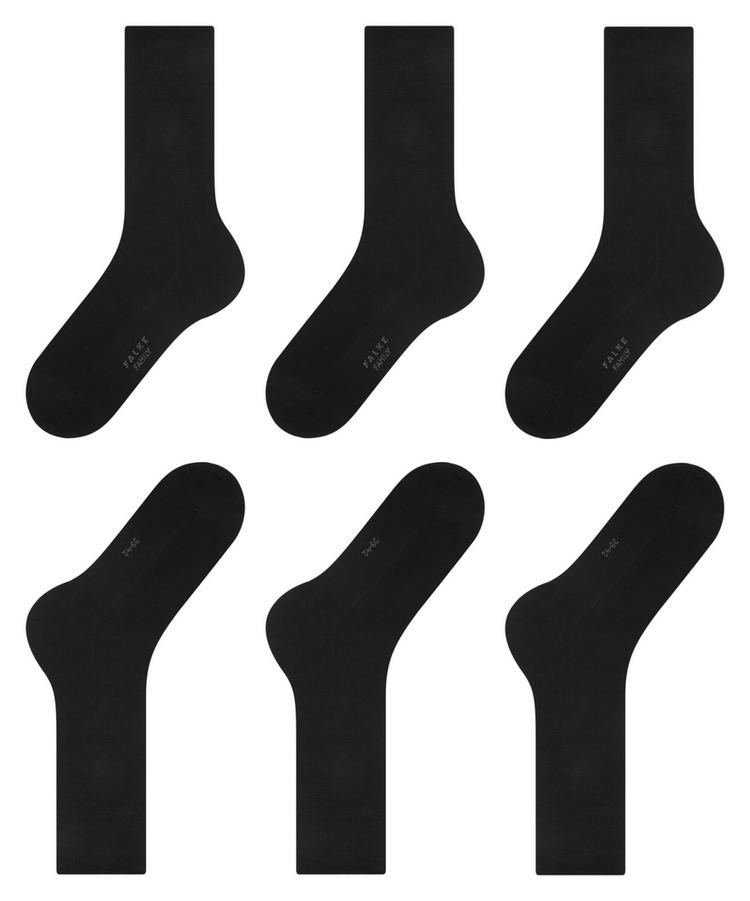Falke Falke Family Bundle 3P SO Socken Herren - black (3000) - 2 | SportScheck