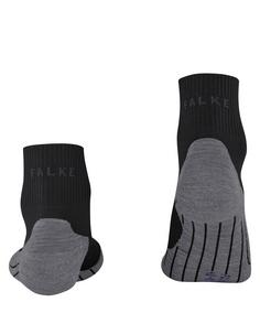 Rückansicht von Falke Kurzsocken Laufsocken Damen black-mix (3010)