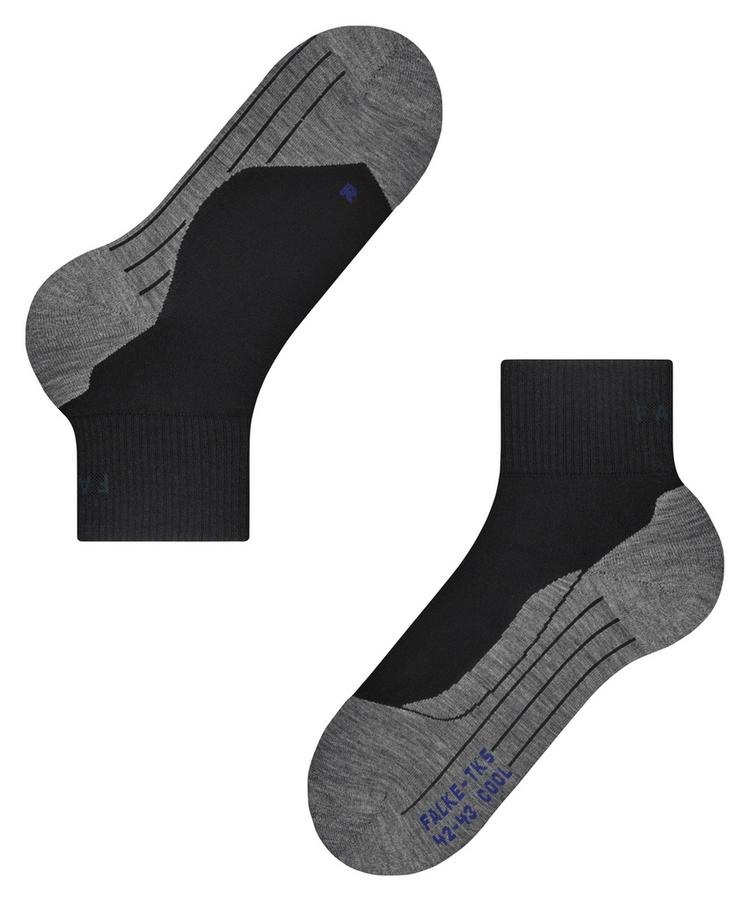 Falke Falke TK5 Wander Cool Short Socken Damen - black-mix (3010) - 3 | SportScheck