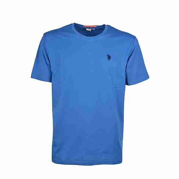 U.S. Polo Assn. T-Shirt Basic T-Shirt Herren blau