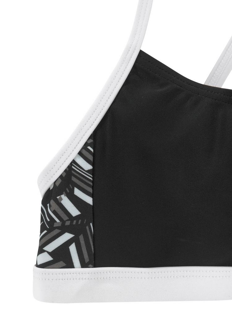 Bench Bench Bustier-Bikini Bikini Set Damen - schwarz-wei&szlig; - 0 | SportScheck