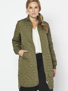 Rückansicht von Ilse Jacobsen ART06 Steppjacke Damen army