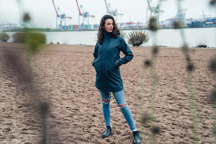 Derbe Derbe Traveby_fisher Regenmantel Damen - navy - 1 | SportScheck