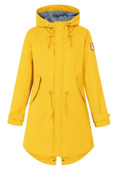 Derbe Traveby_fisher Regenmantel Damen yellow