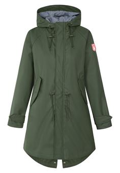 Derbe Traveby_fisher Regenmantel Damen olive