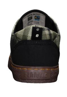 Rückansicht von ethletic Fair Brody Sneaker tartan mystic green