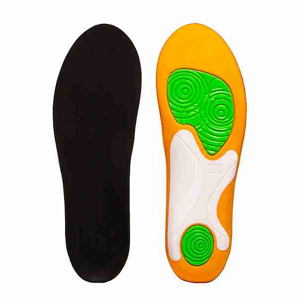 BAMA BAMA Sneaker Gel Support Einlegesohlen black orange green white