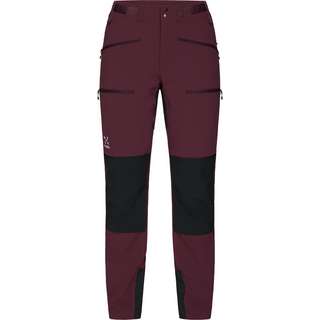 Haglöfs Rugged Standard Pant Trekkinghose Damen Aubergine/True Black