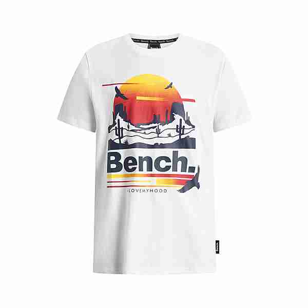 Bench Mendota T-Shirt Herren white