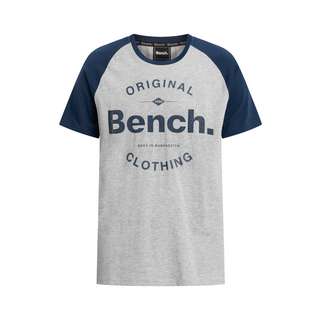 Bench Hazza T-Shirt Herren Navy/Grey Marl