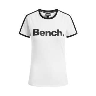 Bench Annora T-Shirt Damen White/Black/Stone