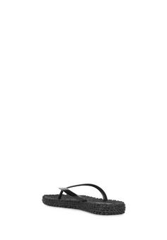 Rückansicht von Ilse Jacobsen CHEERFUL04M Zehentrenner Damen schwarz