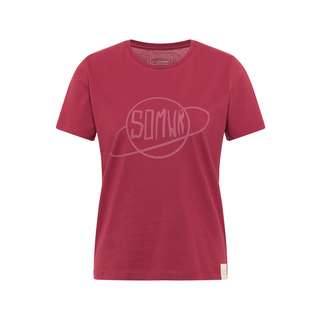 SOMWR THE PLANET#S HERE T-Shirt Damen red