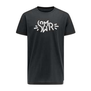 SOMWR SMILEY TEE T-Shirt Herren black