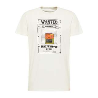 SOMWR T-Shirt With Snax Wrapper Print T-Shirt Herren undyed UND001