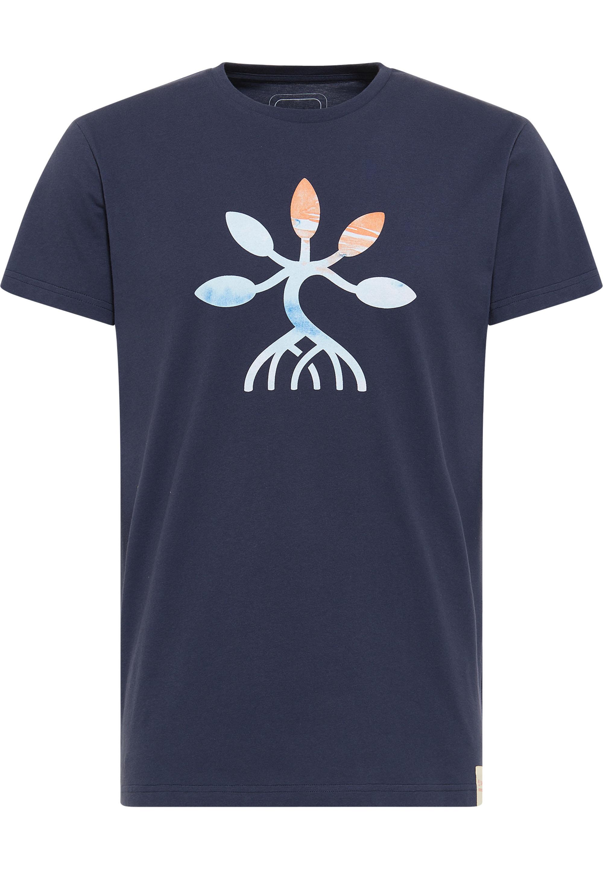 SOMWR Mangrove Decorated T-Shirt T-Shirt Herren navy blazer NVY012