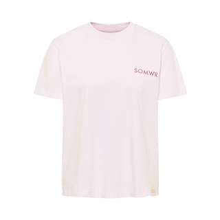 SOMWR T Shirt With Side Logo T-Shirt Damen lilac snow PUR001