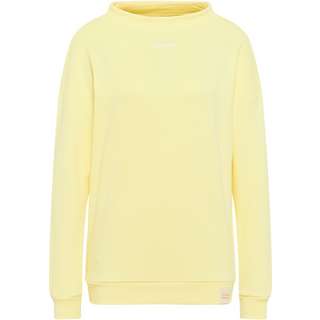 SOMWR Essential Discreet Collar Sweater Rundhalspullover Damen lemon meringue YEL003