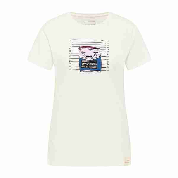 SOMWR T-Shirt With Snax Wrapper Print T-Shirt Damen undyed UND001
