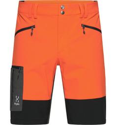 Haglöfs Rugged Slim Shorts Funktionsshorts Herren Flame Orange/True Black