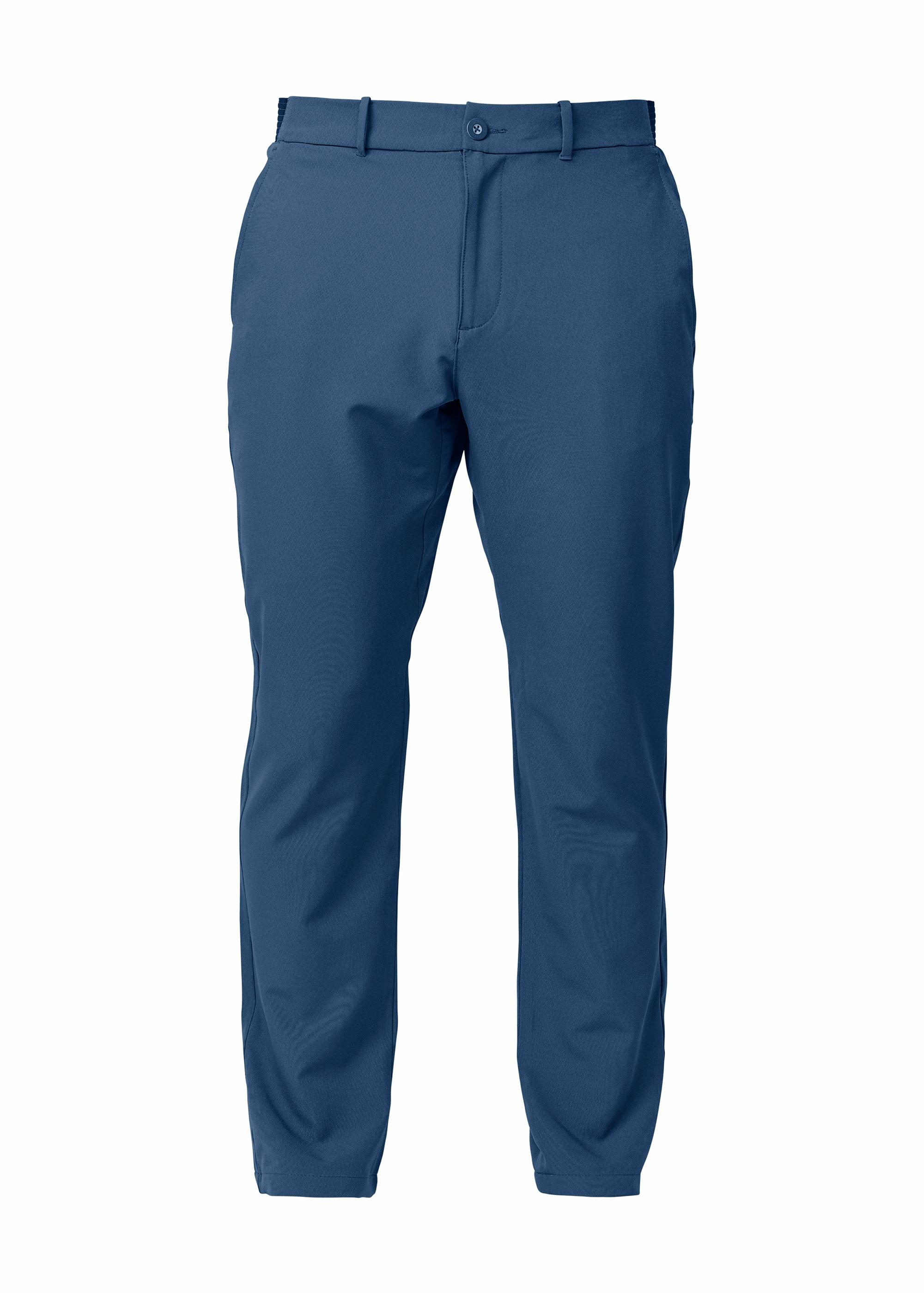 BackTee Mens Light Weight Performance Stoffhose Herren blue